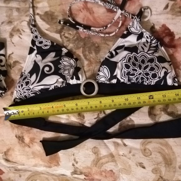 Black & White Bikini set NWOT - Picture 3 of 14